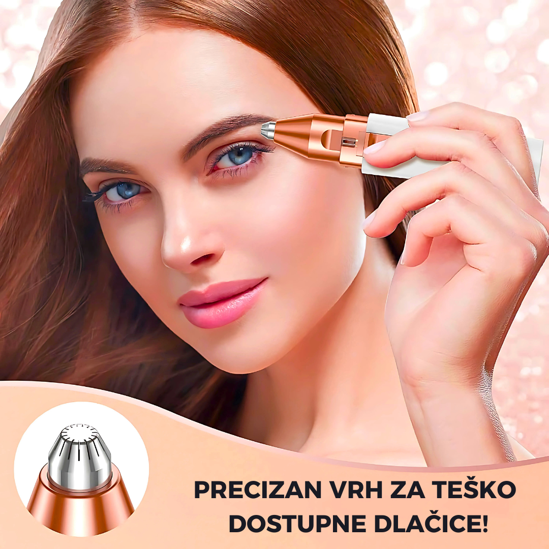2 U 1 Električni trimer za lice i obrve